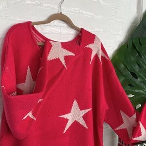 Chic Soul Star Sweater